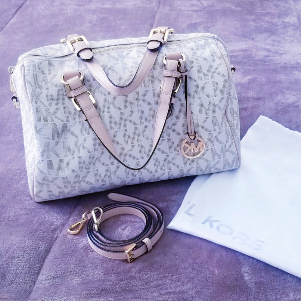 MK large satchel handbag